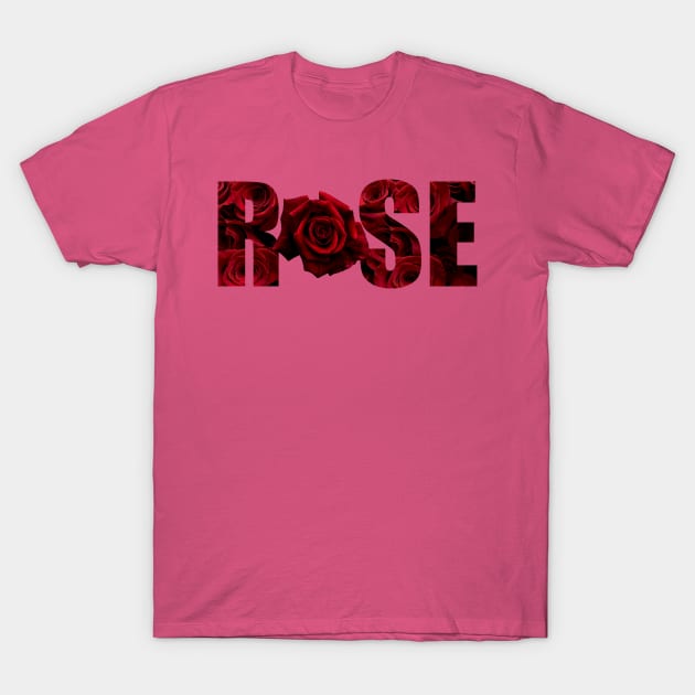 Red Rose T-Shirt by Depictgore